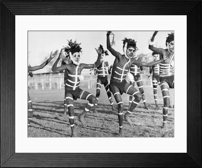 Framed Print : Painted Australian Natives During Eisteddfod Festival Framed Print : Painted Australian Natives During Eisteddfod Festival
