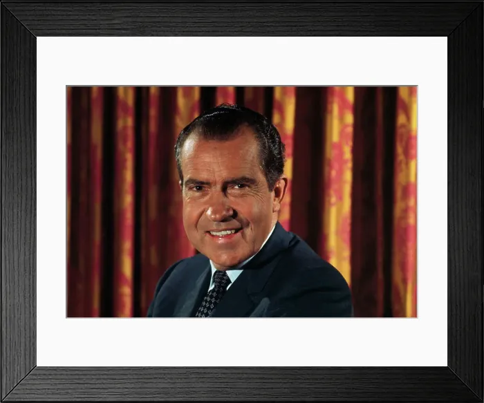 Framed Print : Richard Nixon Framed Print : Richard Nixon