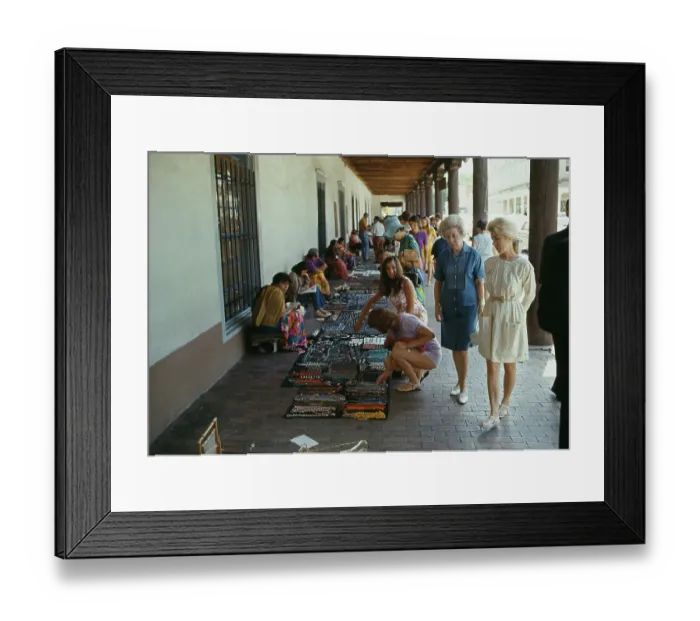 Framed Print : Jewellery Sale In New Mexico Framed Print : Jewellery Sale In New Mexico