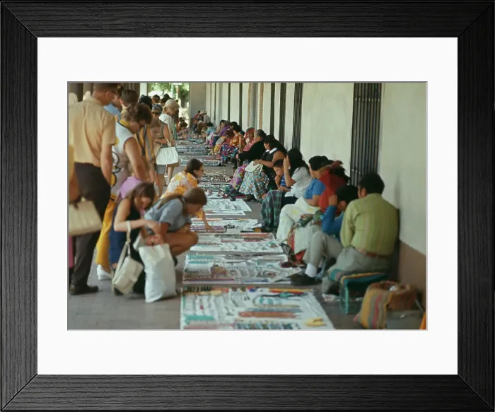 Framed Print : Jewellery Sale In New Mexico Framed Print : Jewellery Sale In New Mexico