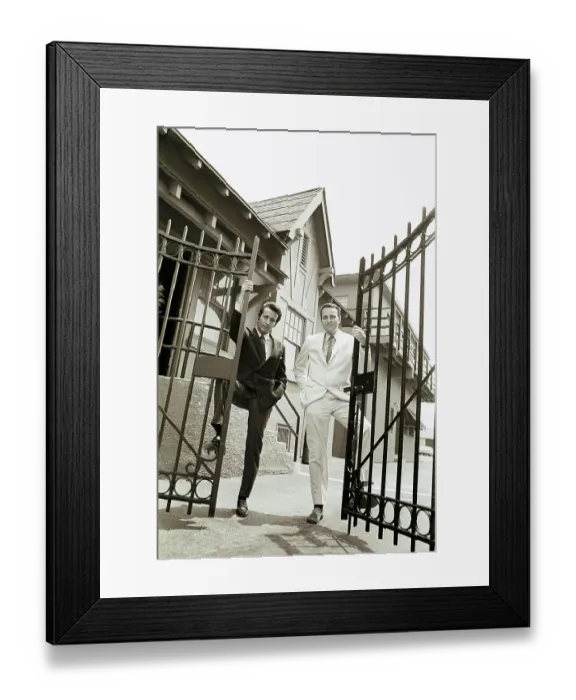 Framed Print : Herb Alpert and Jerry Moss of A&M Records Framed Print : Herb Alpert and Jerry Moss of A&M Records