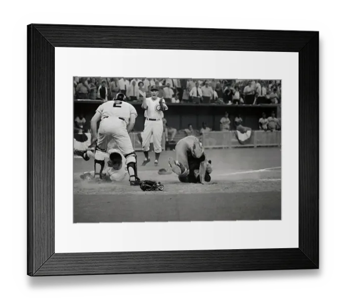 Framed Print : Action in Baseball All Star Game Framed Print : Action in Baseball All Star Game