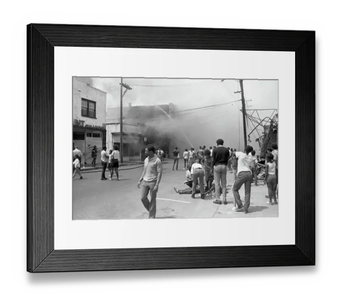 Framed Print : Lack of Job Opportunities and Unfit Housing Caused Riots in Asbury Park, New Jersey Framed Print : Lack of Job Opportunities and Unfit Housing Caused Riots in Asbury Park, New Jersey