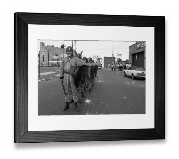 Framed Print : Lack of Job Opportunities and Unfit Housing Caused Riots in Asbury Park, New Jersey Framed Print : Lack of Job Opportunities and Unfit Housing Caused Riots in Asbury Park, New Jersey