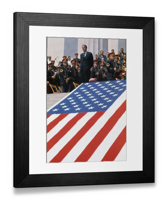 Framed Print : Billy Graham Speaking from Podium Framed Print : Billy Graham Speaking from Podium