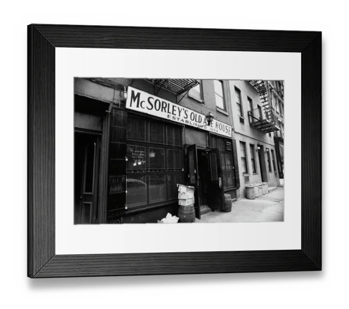 Framed Print : McSorley's Old Ale House Framed Print : McSorley's Old Ale House