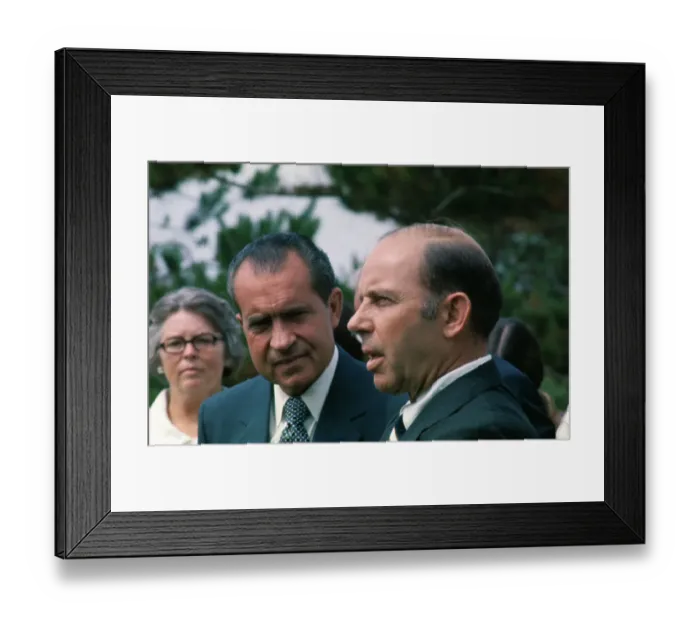 Framed Print : James Hodgson and Richard Nizon Framed Print : James Hodgson and Richard Nizon