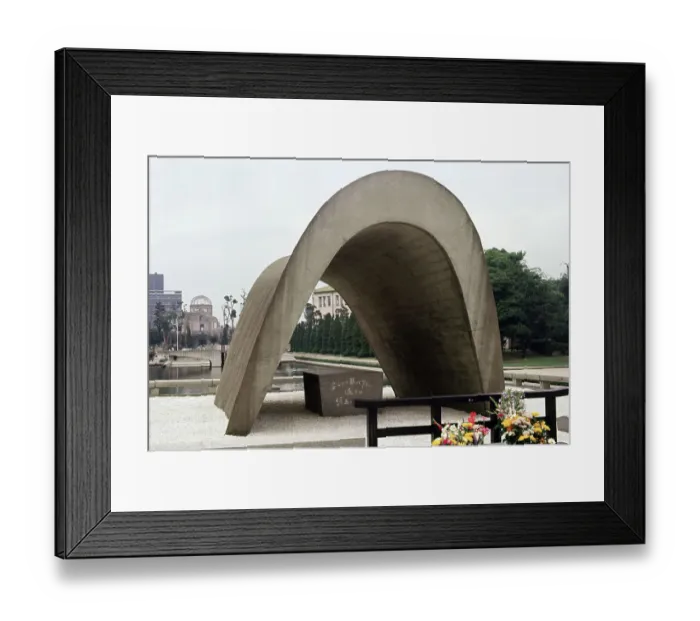 Framed Print : Atomic Bomb Memorial
