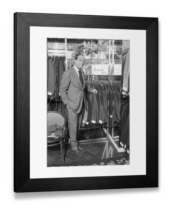 Framed Print : Barney's President Fred Pressman Framed Print : Barney's President Fred Pressman