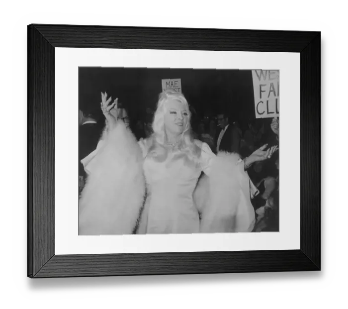 Framed Print : Mae West Smiling Framed Print : Mae West Smiling