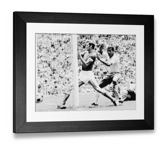 Framed Print : Jairzinho Scoring Goal in World Cup Framed Print : Jairzinho Scoring Goal in World Cup