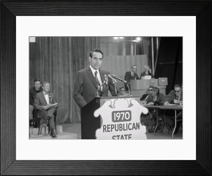 Framed Print : Bob Dole Speaking at Convention Framed Print : Bob Dole Speaking at Convention