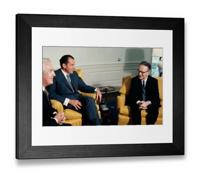 Framed Print : President Nixon with Supreme Court Justices Framed Print : President Nixon with Supreme Court Justices