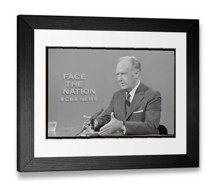 Framed Print : Portrait of William P. Rogers