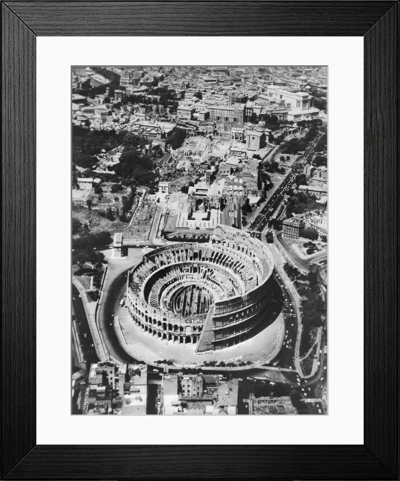 Framed Print : The Colosseum in Rome Framed Print : The Colosseum in Rome