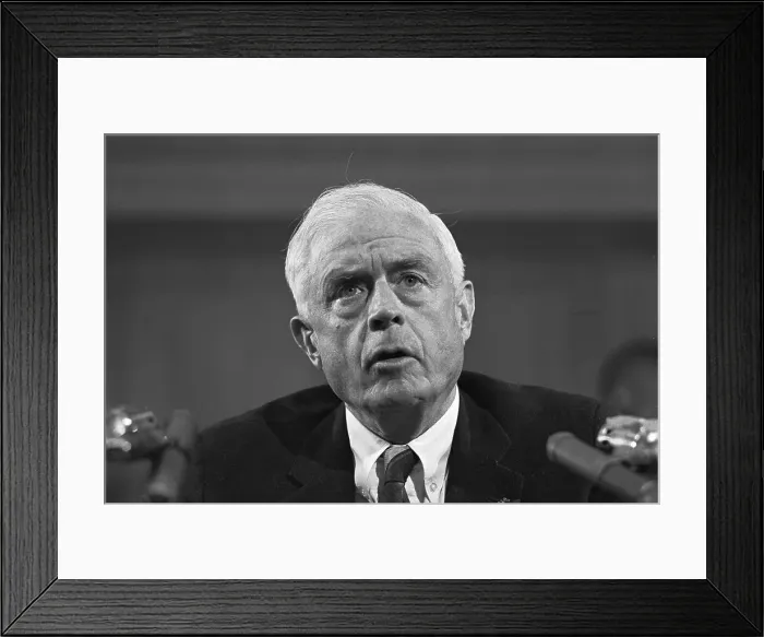 Framed Print : Thomas J. Watson Testifying in Congress Framed Print : Thomas J. Watson Testifying in Congress
