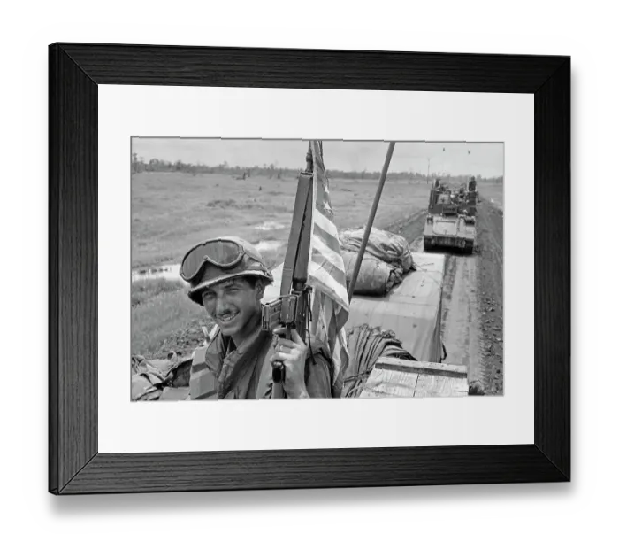 Framed Print : Vietnam War Scenes Framed Print : Vietnam War Scenes