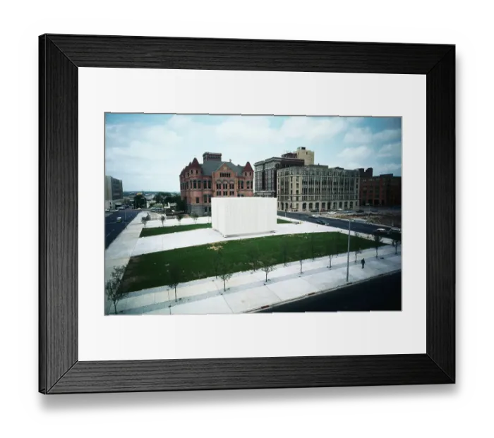 Framed Print : View of John F Kennedy Memorial Framed Print : View of John F Kennedy Memorial
