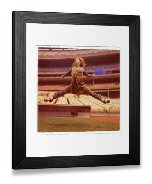 Framed Print : Ruth Ryan Leaping in the Air Framed Print : Ruth Ryan Leaping in the Air