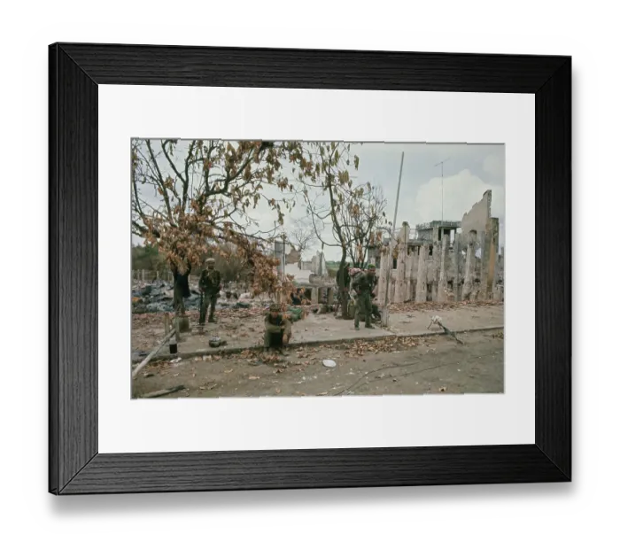 Framed Print : Tonle Bet, Vietnam War Framed Print : Tonle Bet, Vietnam War