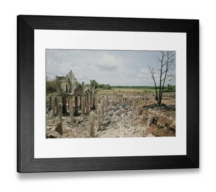 Framed Print : Tonle Bet, Vietnam War Framed Print : Tonle Bet, Vietnam War