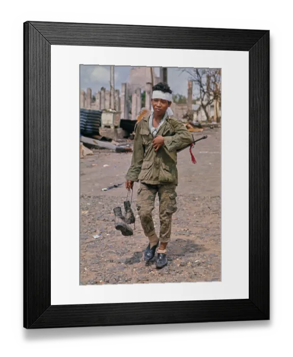Framed Print : Cambodia, Vietnam War Framed Print : Cambodia, Vietnam War