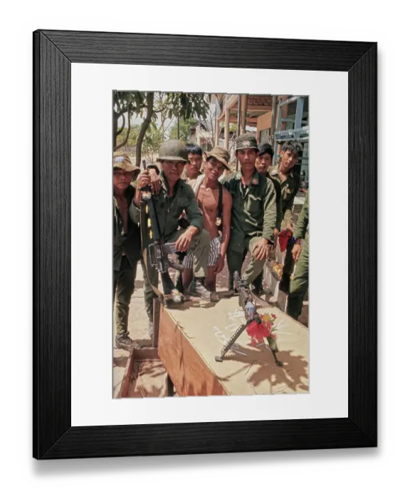 Framed Print : Cambodia, Vietnam War Framed Print : Cambodia, Vietnam War