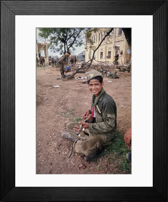Framed Print : Cambodia, Vietnam War
