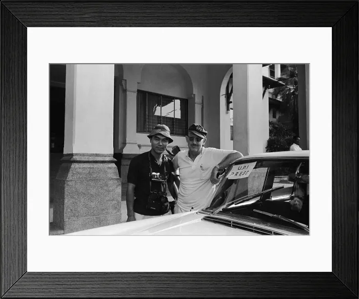 Framed Print : Kyoichi Sawada and Robert Miller Standing Framed Print : Kyoichi Sawada and Robert Miller Standing