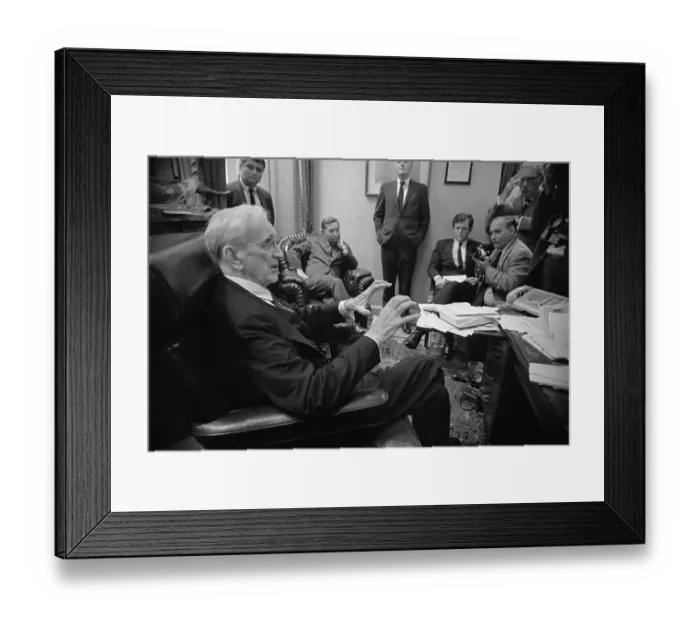 Framed Print : Edward Kennedy Attending Retirement Meeting Framed Print : Edward Kennedy Attending Retirement Meeting