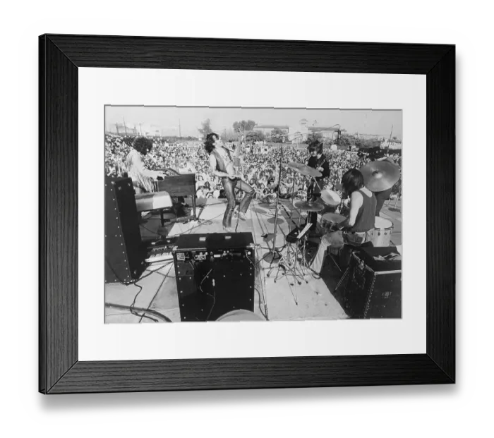 Framed Print : View of Rock Group Steppenwolf Framed Print : View of Rock Group Steppenwolf