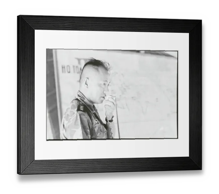 Framed Print : Lieutenant General Do Cao Tri Addressing Troops Framed Print : Lieutenant General Do Cao Tri Addressing Troops