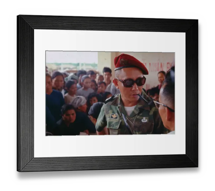 Framed Print : General Do Cao Tri in South Vietnam Framed Print : General Do Cao Tri in South Vietnam
