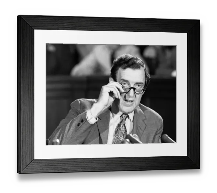 Framed Print : Senator Edmund Muskie of Maine Framed Print : Senator Edmund Muskie of Maine