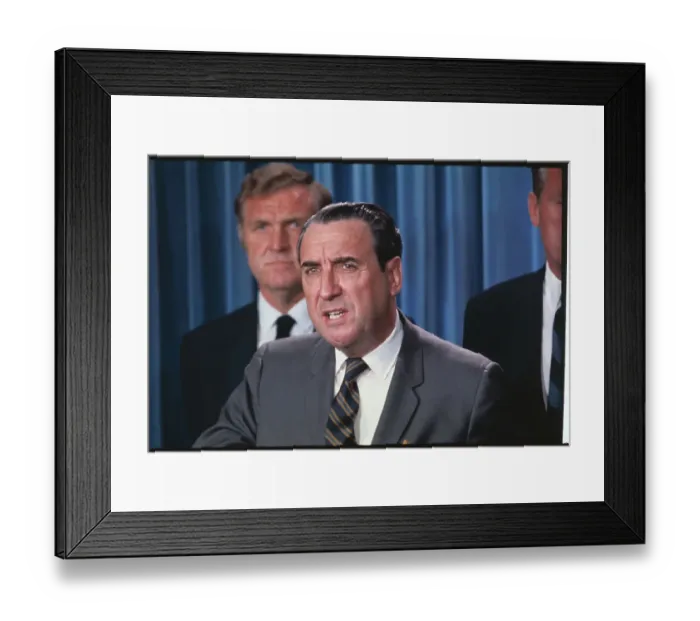 Framed Print : John Dempsey Attending Governors Conference Framed Print : John Dempsey Attending Governors Conference
