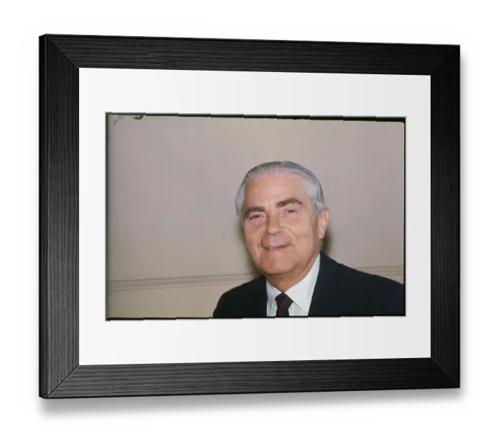 Framed Print : Abraham Beame