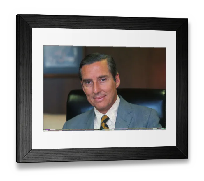 Framed Print : Portrait of Lloyd Bentsen Framed Print : Portrait of Lloyd Bentsen