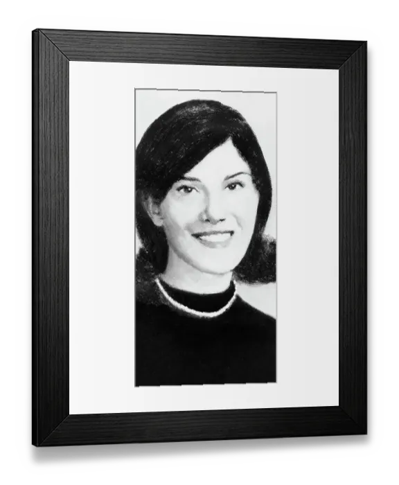 Framed Print : Allison Krause, Kent State University Student Killed by National Guard Framed Print : Allison Krause, Kent State University Student Killed by National Guard