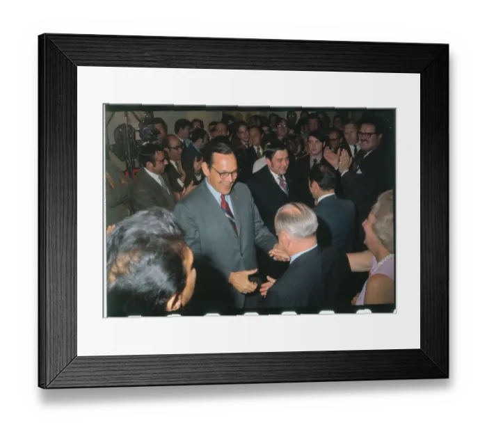 Framed Print : Robert Taft Jr. Attending Primary Event Framed Print : Robert Taft Jr. Attending Primary Event