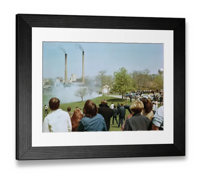 Framed Print : Kent State Protest of Vietnam War Framed Print : Kent State Protest of Vietnam War
