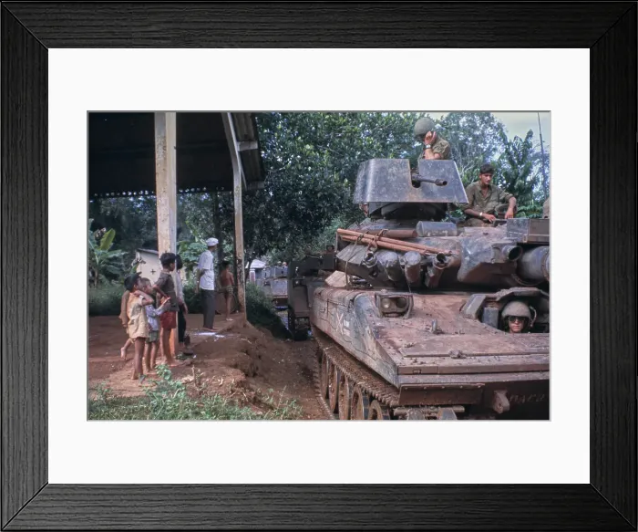 Framed Print : Cambodia, Vietnam War Framed Print : Cambodia, Vietnam War