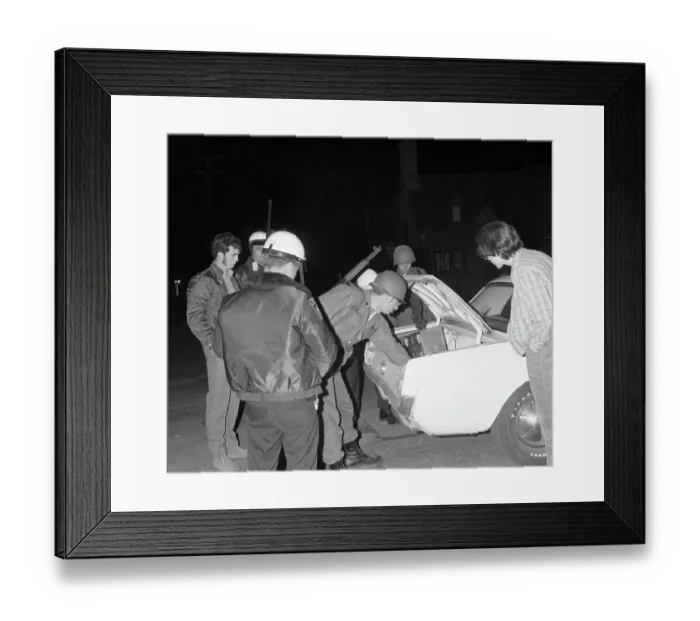 Framed Print : Kent State University Violence Framed Print : Kent State University Violence