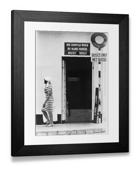 Framed Print : African Woman Leaves Non-White Toilet Framed Print : African Woman Leaves Non-White Toilet
