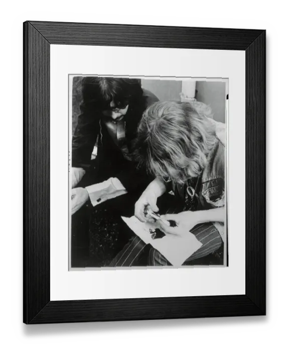 Framed Print : Overhead View of Man Rolling Joint Framed Print : Overhead View of Man Rolling Joint