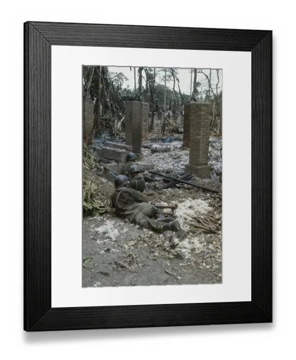 Framed Print : Sa Ang, Vietnam War Framed Print : Sa Ang, Vietnam War