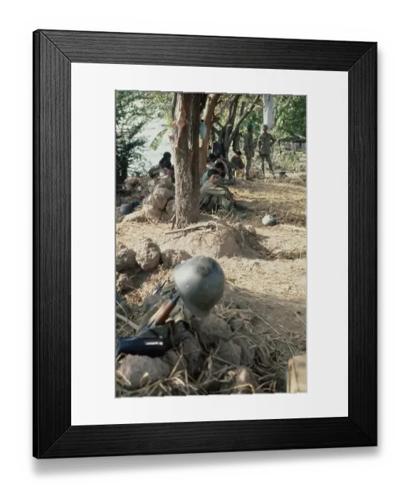 Framed Print : Sa Ang, Vietnam War Framed Print : Sa Ang, Vietnam War