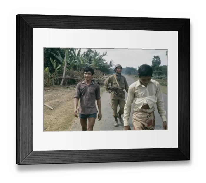 Framed Print : Sa Ang, Vietnam War Framed Print : Sa Ang, Vietnam War