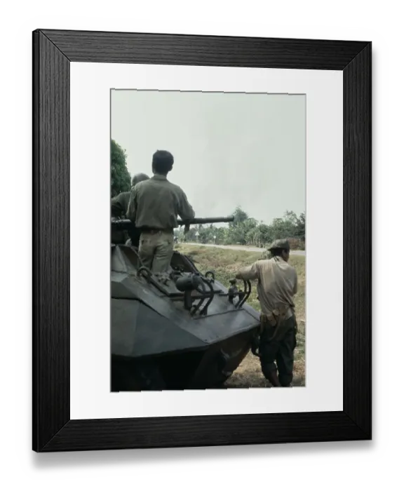 Framed Print : Sa Ang, Vietnam War Framed Print : Sa Ang, Vietnam War