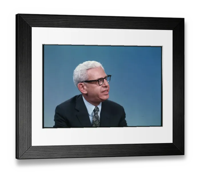 Framed Print : Portrait of Arthur Goldberg
