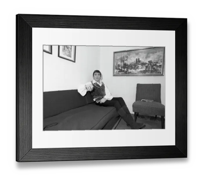 Framed Print : Jonathan Frid Framed Print : Jonathan Frid